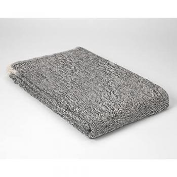 Colcha Estela Atika Negra 225 x 260 cm