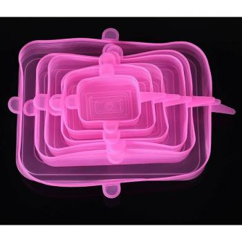 Silicone Food Storage Lids 6pcs