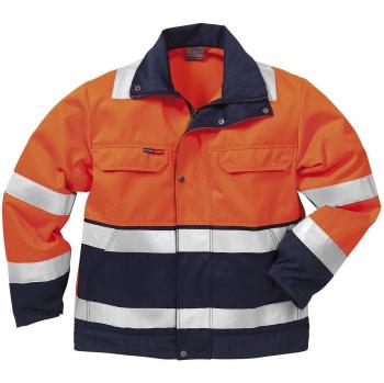 Fristads High Visibility Jacke Klasse 3 4794 TH Größe L Warnschutz-Orange/Marine