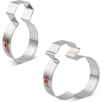 Set de Découpage Diamant – 2 Pièces, Mariage/Fiançailles