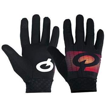 Prologo Faded Gloves (S, Black/Orange) – Unisex Male Fit