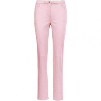 Pantalon léger en coton CARLA – Bleu marine