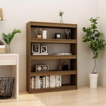 VidaXL Storage Unit Honey Brown 100x30x135.5 cm Solid Pinewood