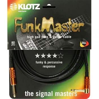 Klotz Klinkenkabel 4,5m 90° T.M. Stevens TM-R0450 | Neu
