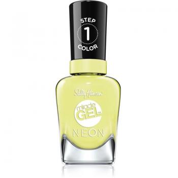 Sally Hansen Miracle Gel Neon Nail Polish 055 Lemon Chillo, Gel Nail Polish 14.7 ml
