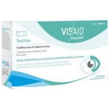 Toalhas Limpeza Ocular Visaid Demodex 20uds
