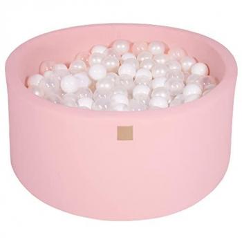 MeowBaby Piscine à Balles Rond 90x40cm 300 Balles