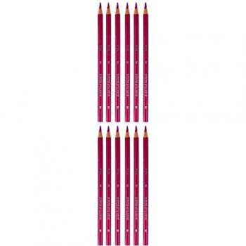 Cajita de 12 lápices Giotto Stilnovo Magenta