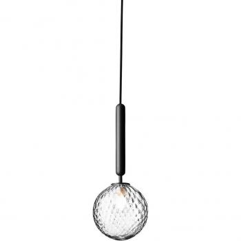 Nuura Aps Nuura Miira 1 sospensione 1 luce grigia trasparente