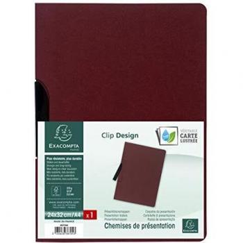 Carpeta Exacompta clip-design cartulina 400g Nature Future® A4