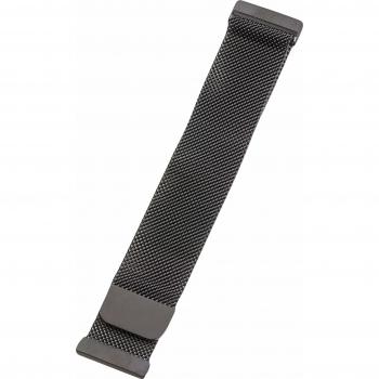 Fitbit Versa 2 Milanaise Armband – Peter Jäckel – Schwarzer Edelstahl