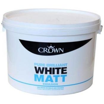 Crown Standard Matt Emulsion Pure Brilliant White