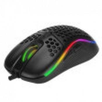 Scorpion M518: Ratón Gaming Ergonómico Ultraligero con Iluminación RGB y Software de Personalización