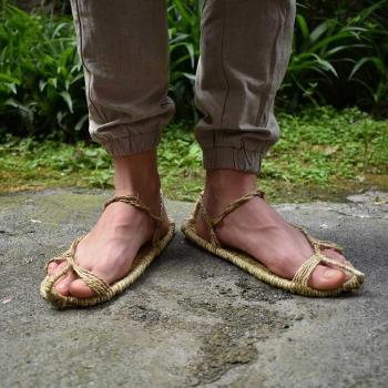 Bequeme Leinen-Sandalen für Männer