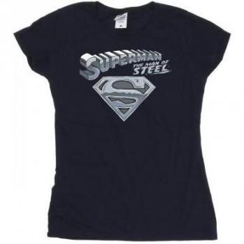 Tee DC Comics The Man Of Steel Manica Lunga