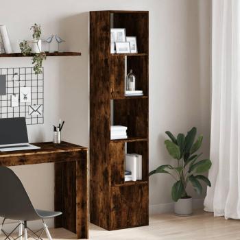 Bookcase vidaXL Smoked Oak 40x36x189 cm Engineered Wood