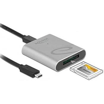 DeLOCK Lecteur de carte USB Type-C pour cartes mémoire CFexpress