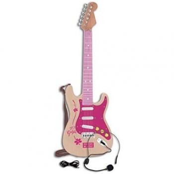 Guitare Bontempi iGirl Électrique 64 cm Rose/Bronze