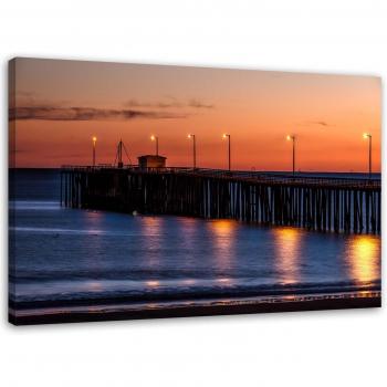 Lighthouse at Sunset Canvas 60x40