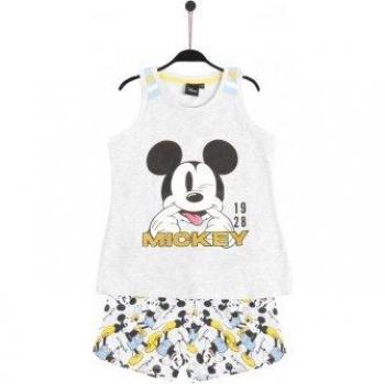 Jersey Gris Mickey para Niños sin Mangas