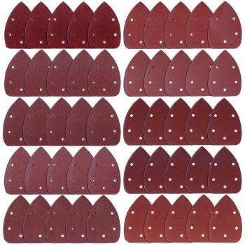 Assorted Grit Sandpaper Sheets for Mouse Detail Sander