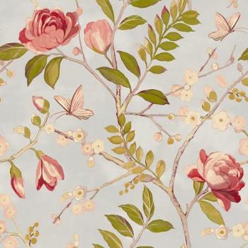 Lola Contemporary Floral Wallpaper