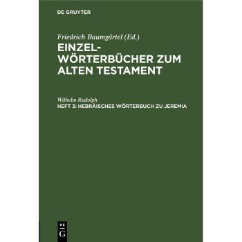 Vitalsource Technologies, Inc. Hebr?isches W?rterbuch zu Jeremia