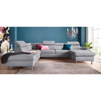 Maretto exxpo Wohnsessel‑Set – bequeme U‑Form mit optionalem Bettmodus