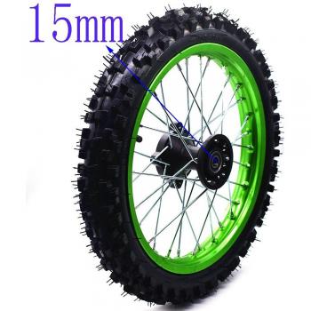 Ruedas Delanteras GuangLi 60/100-14 para Pit Bike