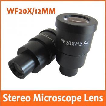 Microscope stéréo industriel WF20X pour soudage avec lentille oculaire haute