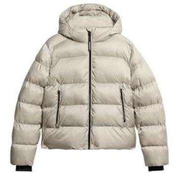 Chaqueta Superdry Beige Luxe Sports para Mujer