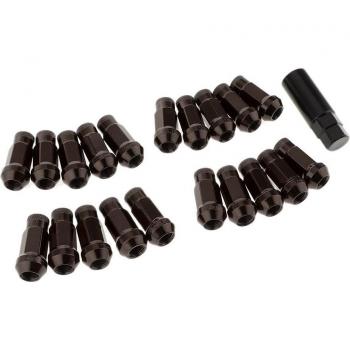 Écrous de jantes avec capuchon anti-poussière M12x1.25