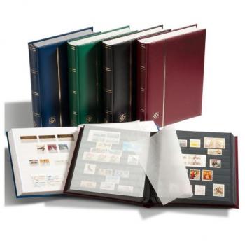 32 Page A4 Comfort Stamp Stockbook Red Padded Cover