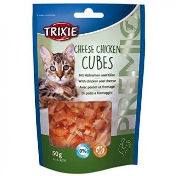 Golosinas TRIXIE Cubos de Pollo y Queso 50 g