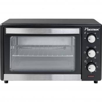 Bestron OvaloNegro Barbacoa en Acero