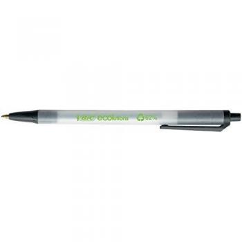 BIC Stylo rétractable Clic Stic Ecolutions noir