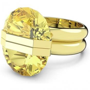 Bague Femme Or Cristal Jaune Swarovski 5623775