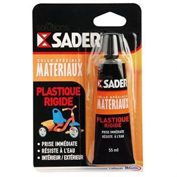 Colle Sader pour Plastique Rigide – Tube 55 ml
