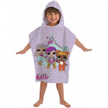 L.O.L. Surprise! Pink Poncho Throw, 50 x 115 cm
