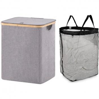 Foldable Laundry Basket with Handle