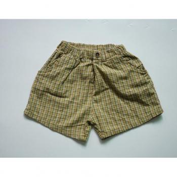 Unisex Kids Plaid Summer Trousers for Toddlers 2-7y