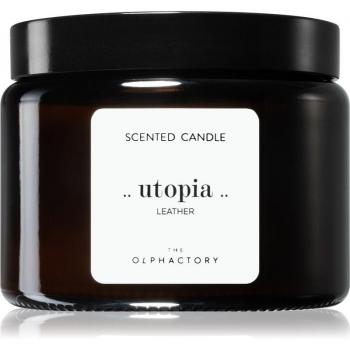 Bougie parfumée 360 g cuir Utopia