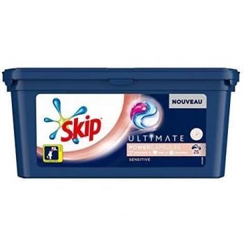 Skip Lessive Capsules Douceur 26