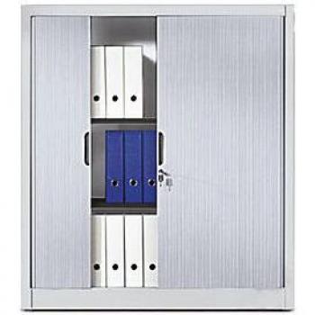 C+P Horizontal-Jalousie Rollladenschrank, 3 Ordnerhöhen