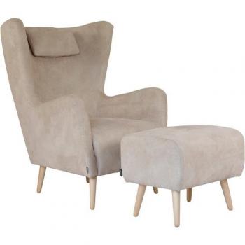 Telford Ohrensessel (Fellimitat) – Home Affaire, 77/92/106 cm