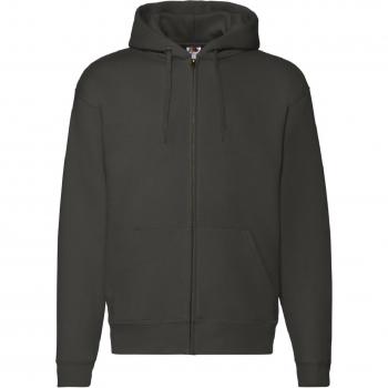 Fruit Of The Loom Men's Zip Through Hooded Sweatshirt Hoodie