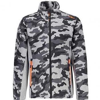 CMP Jugend Fleecejacke 30H7804 – Cemento‑Tonal 116