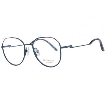 Ana Hickmann HI1172 06A Women’s Black Eyewear – Metal Round Frame, Size 51, Blue Light Protection