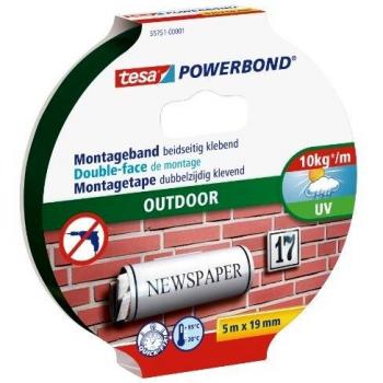 Tesa Powerbond Montageband OUTDOOR, 19 mm x 5,0 m