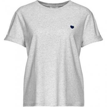 Opus Serz Plain T-Shirt ohne Details, Mittelgrau 44
